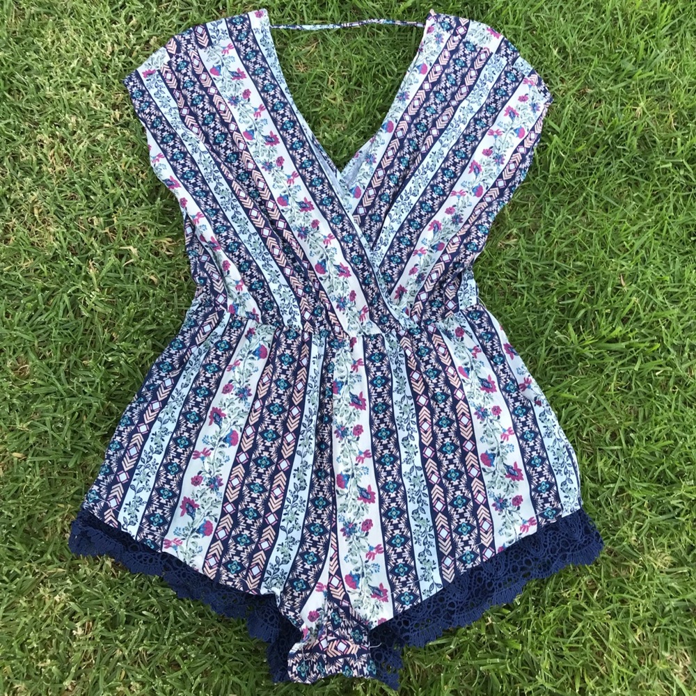 Cute Flora Romper